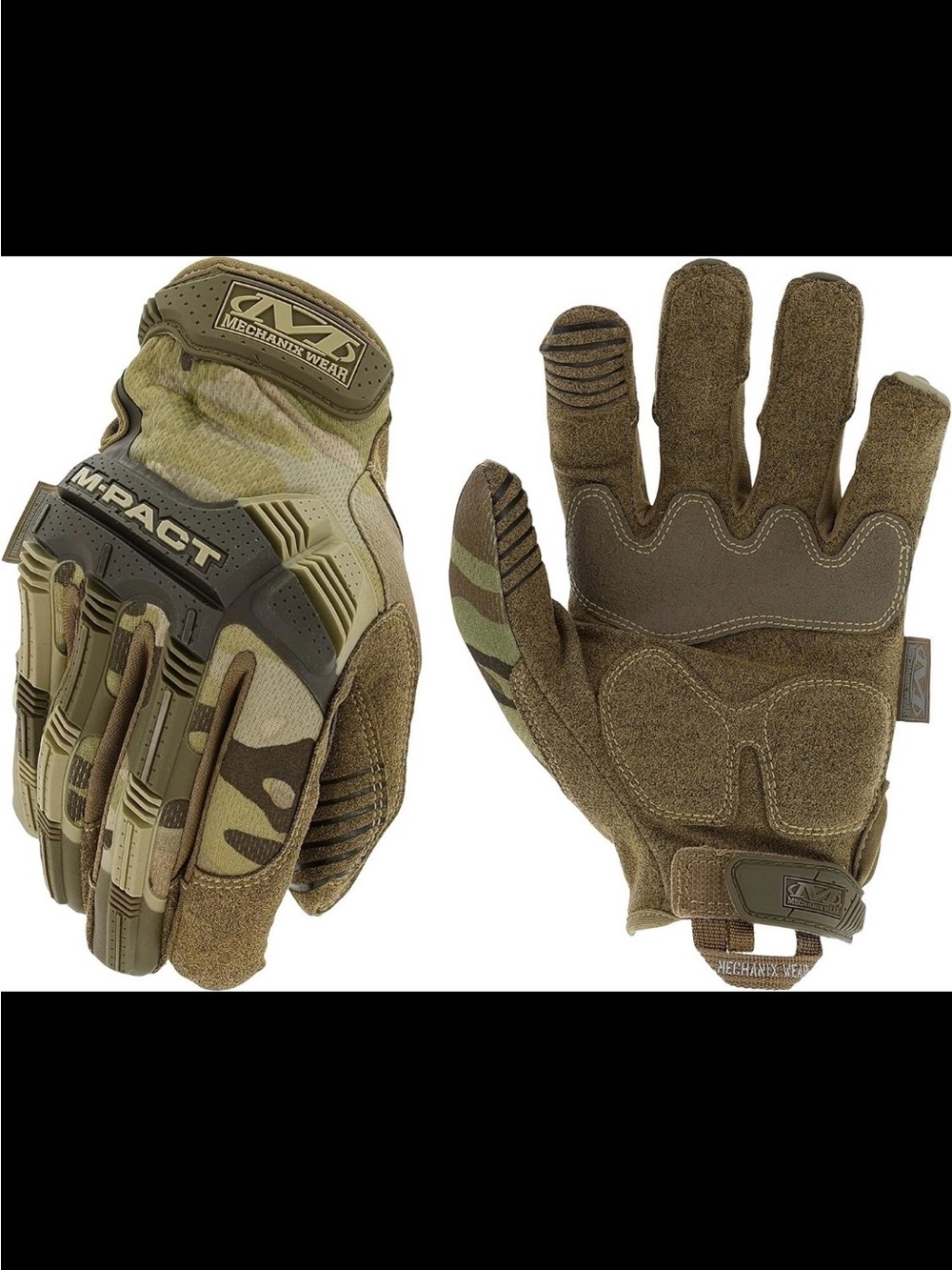 Mechanix Wear MultiCam M-Pact Tactical Safety Gloves SecureFit Impact Protection